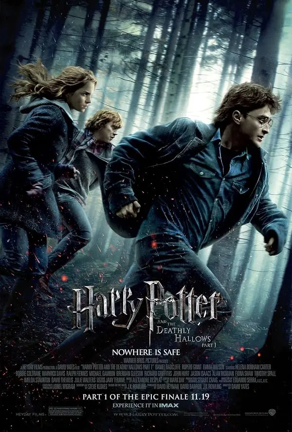 Постер: Гарри Поттер и Дары Смерти. Часть 1