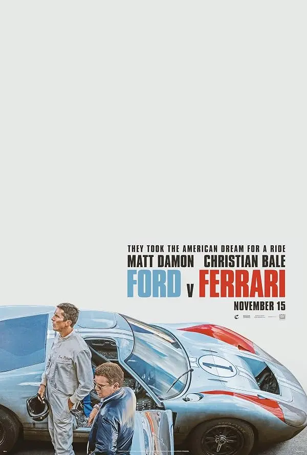 Постер: Ford против Ferrari
