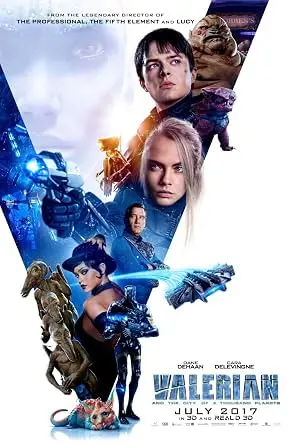 Постер: Валериан и город тысячи планет