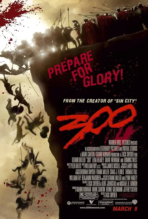 Постер: 300 спартанцев